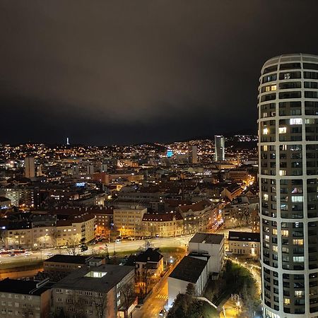 Sag Romantic 22 Floor Panorama City Free Parking Free Wifi ブラチスラヴァ エクステリア 写真