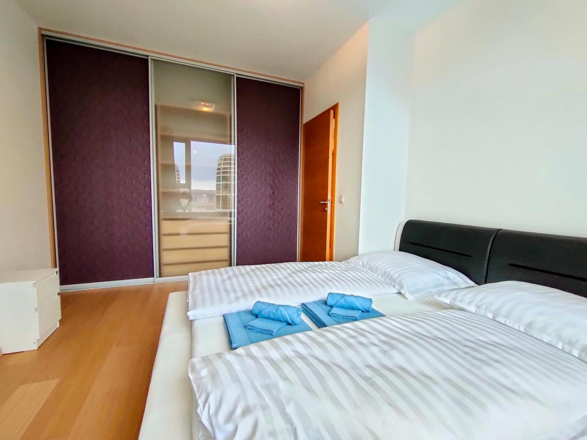 Sag Romantic 22 Floor Panorama City Free Parking Free Wifi ブラチスラヴァ エクステリア 写真